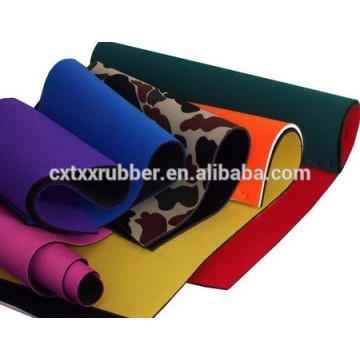 neoprene rubber sheet fabric